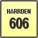 Piktogram - Typ HARRDEN: HARRDEN 606